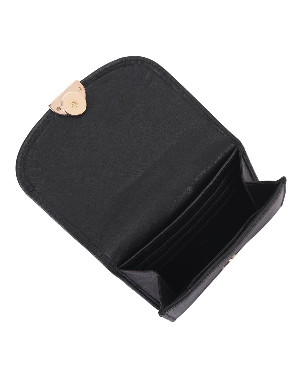 Paul Costelloe Black Lovel Leather Purse