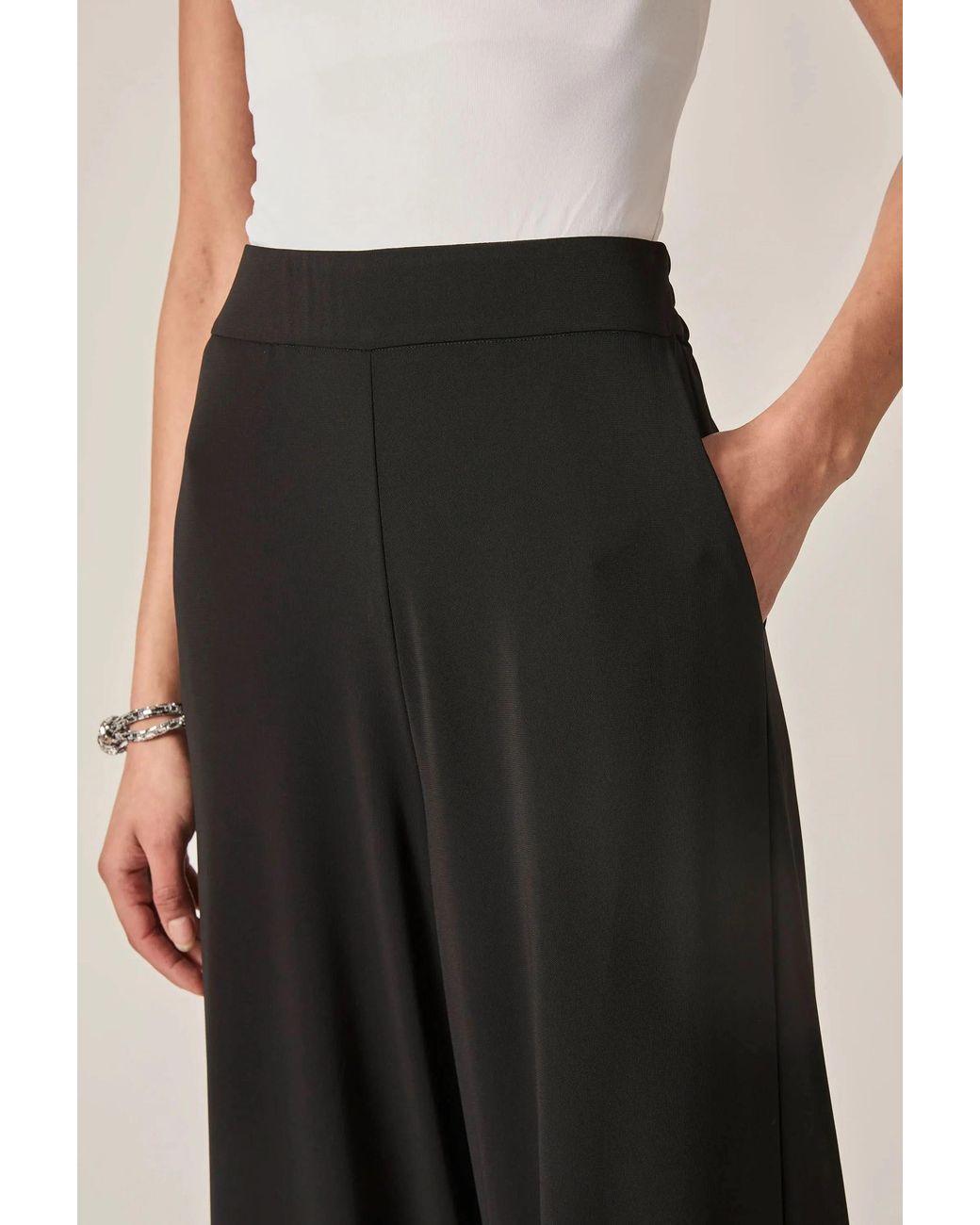 James Lakeland Black Palazzo Pants