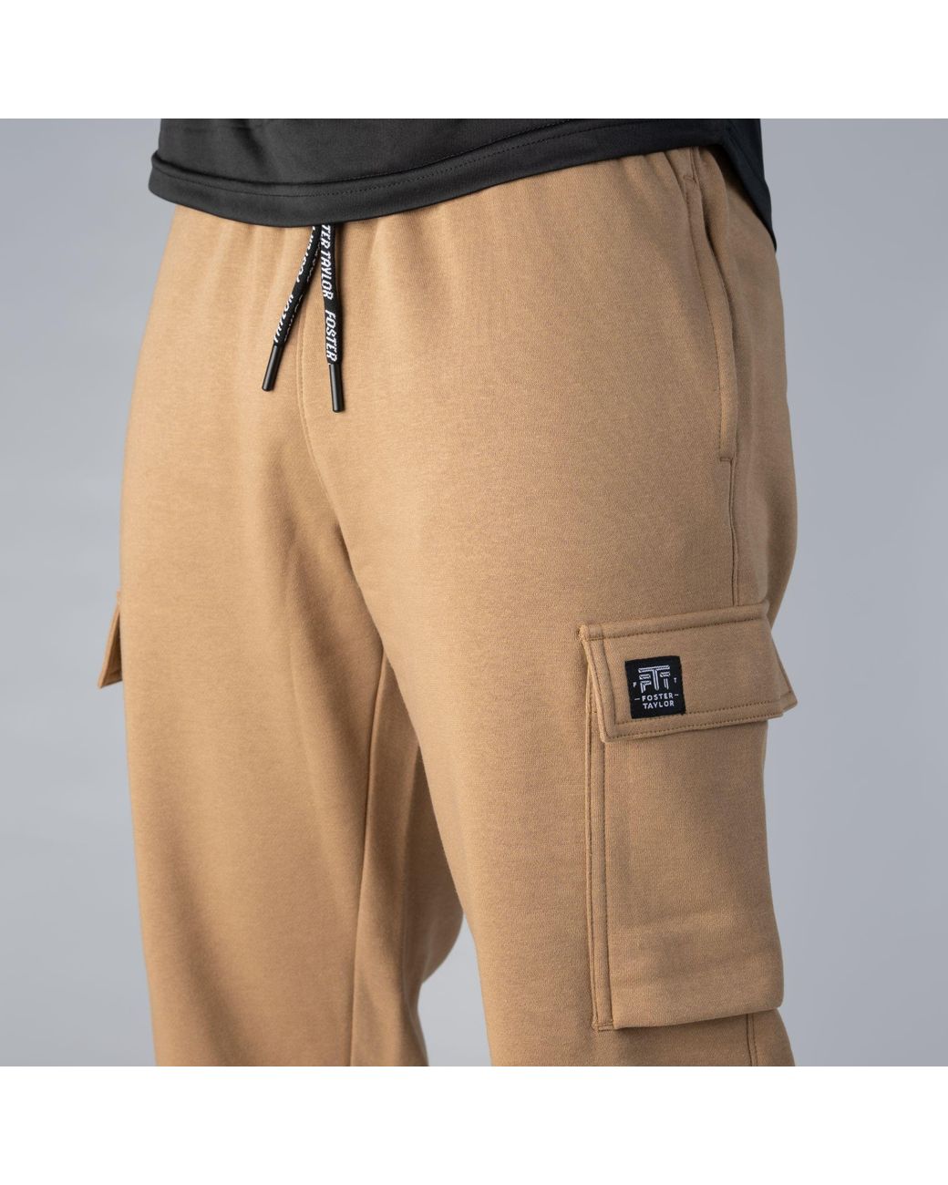 Foster Taylor Natural Ft Cargo Jog Leg-Cuff for men