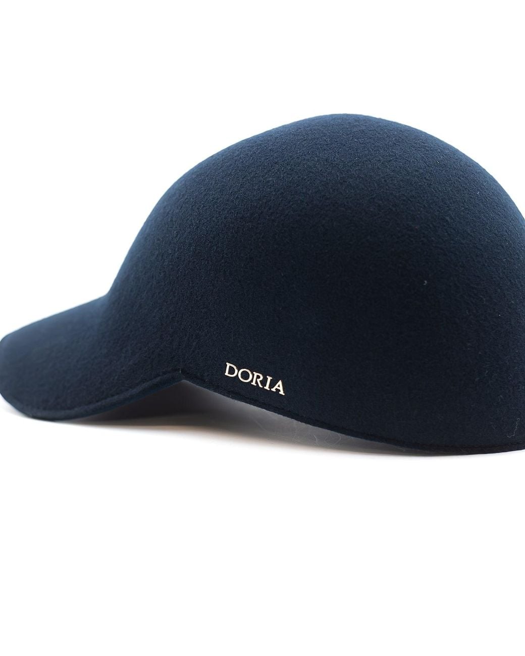 DORIA 1905 Blue Wool Felt Baseball Cap for men