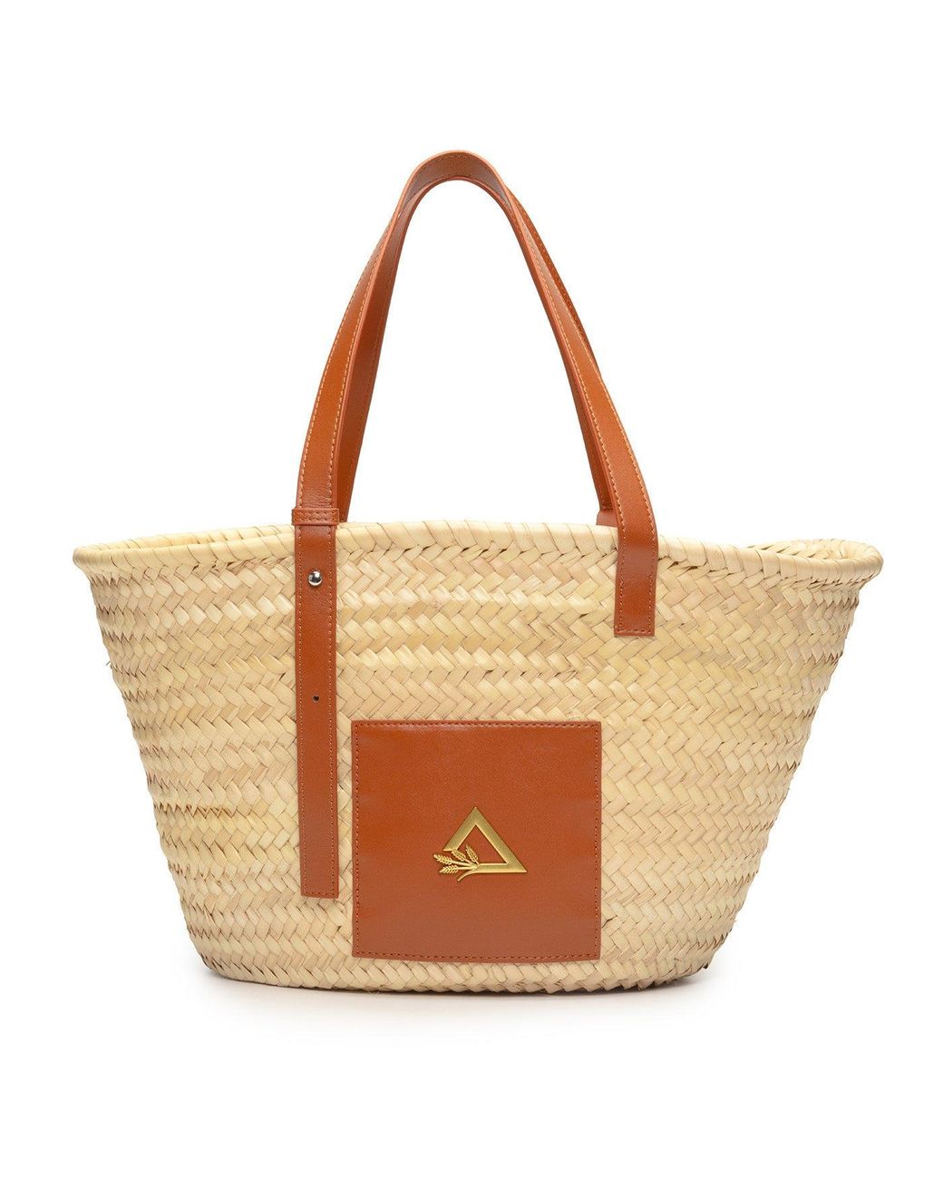 Hay Life Brown Neutrals Straw Bag