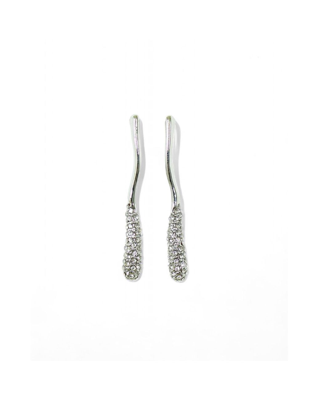 Vicky&Nico White Ala Earrings
