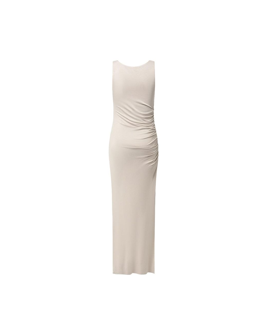 Audrey Vallens Natural Neutrals Selene Viscose Dress