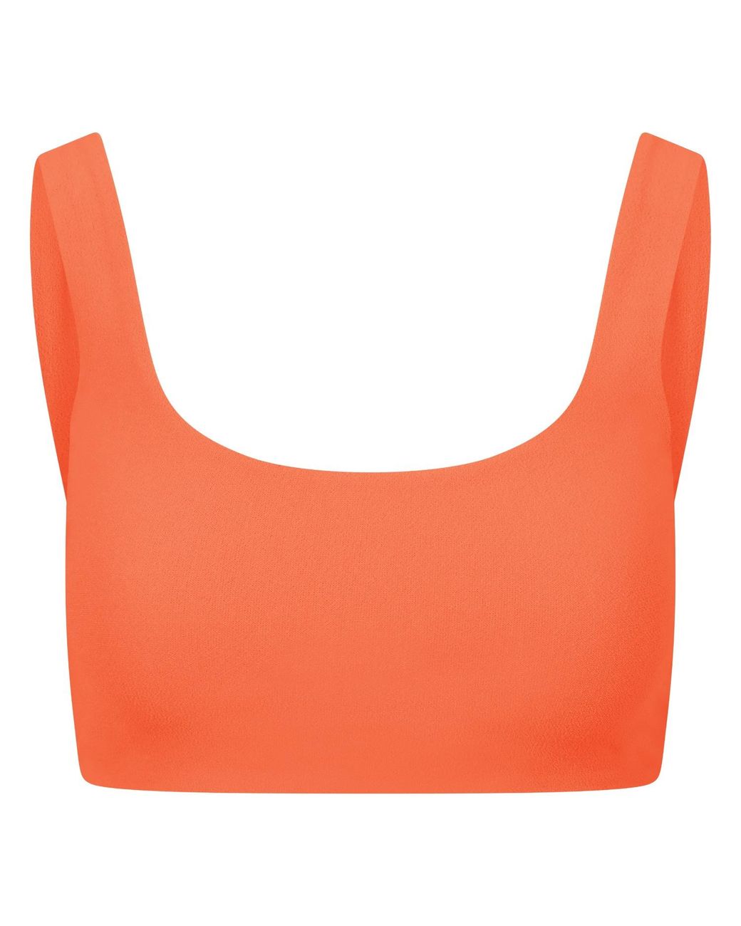Blake Swimwear Orange Scoop Bikini Top