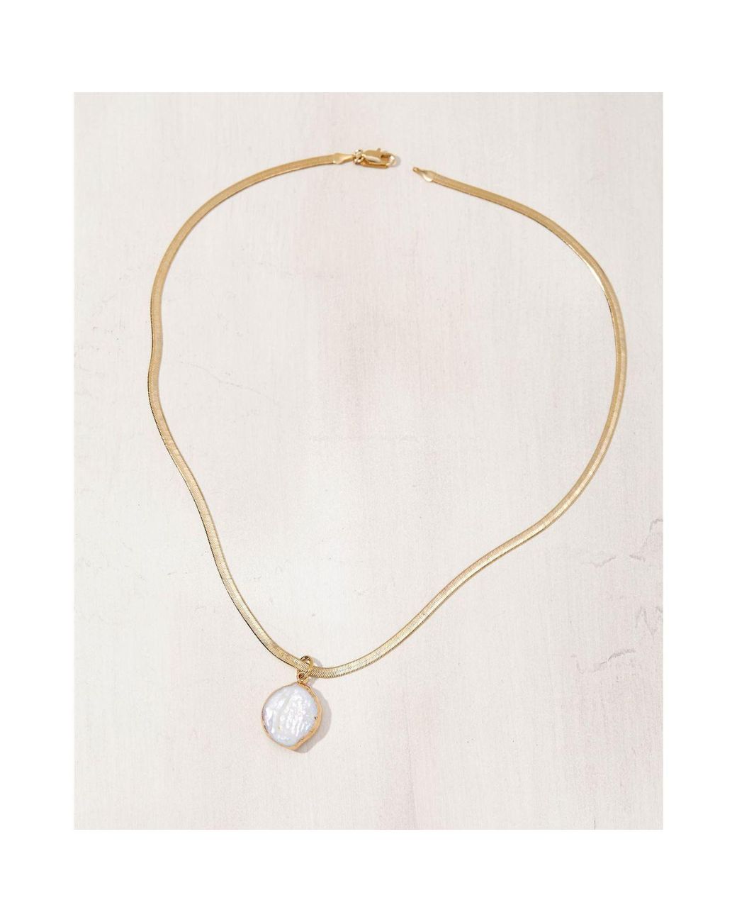 SET & STONES Metallic Serina Necklace