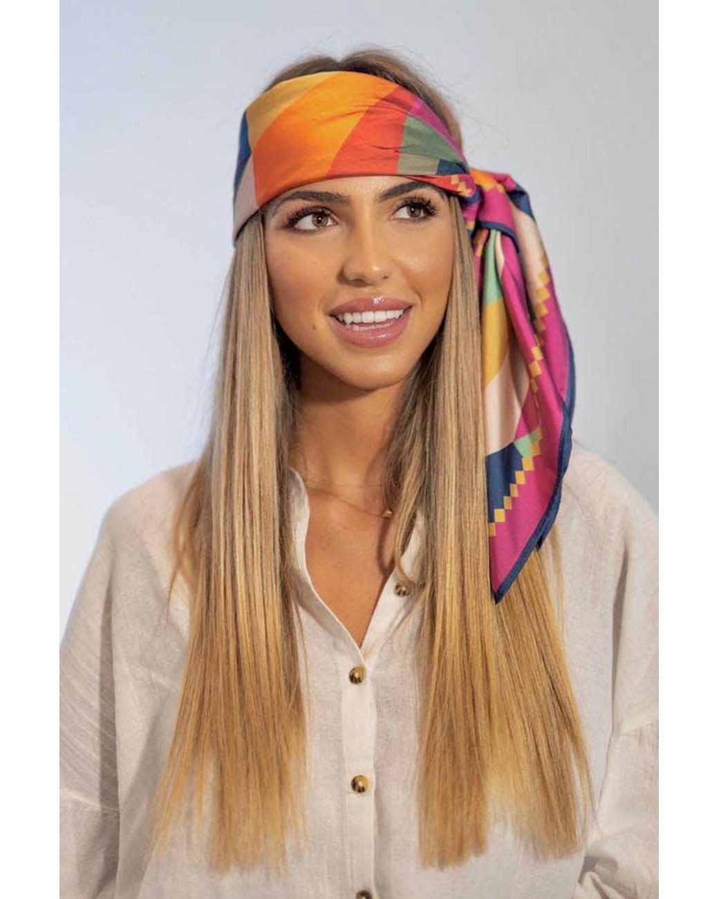 Le Trap Orange New Destiny Scarf