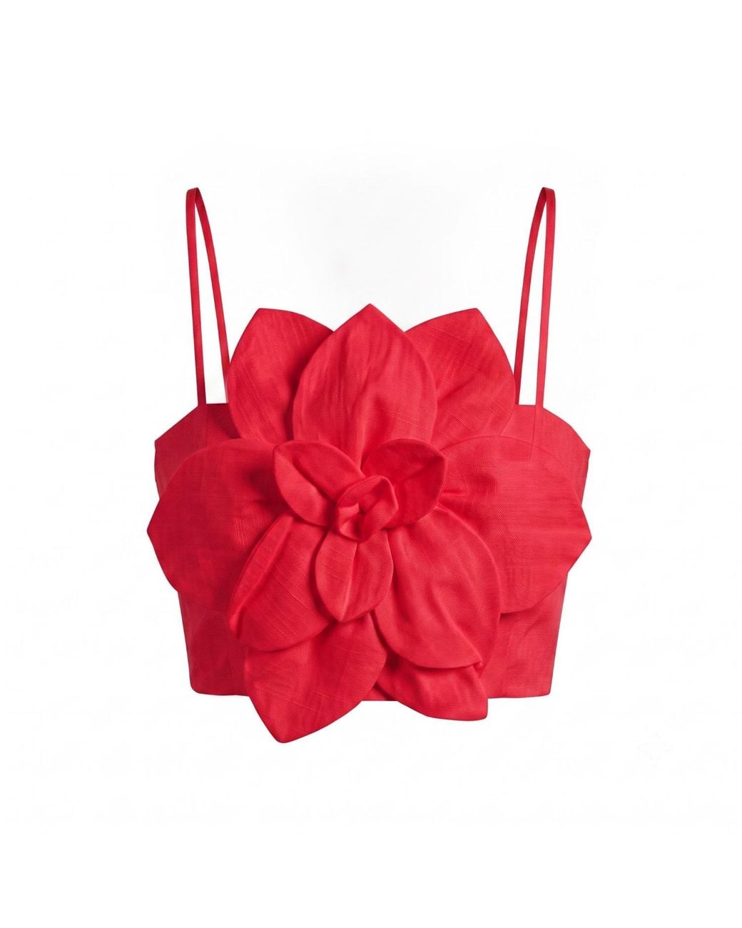 Yumi Kim Red Sahara Linen Top