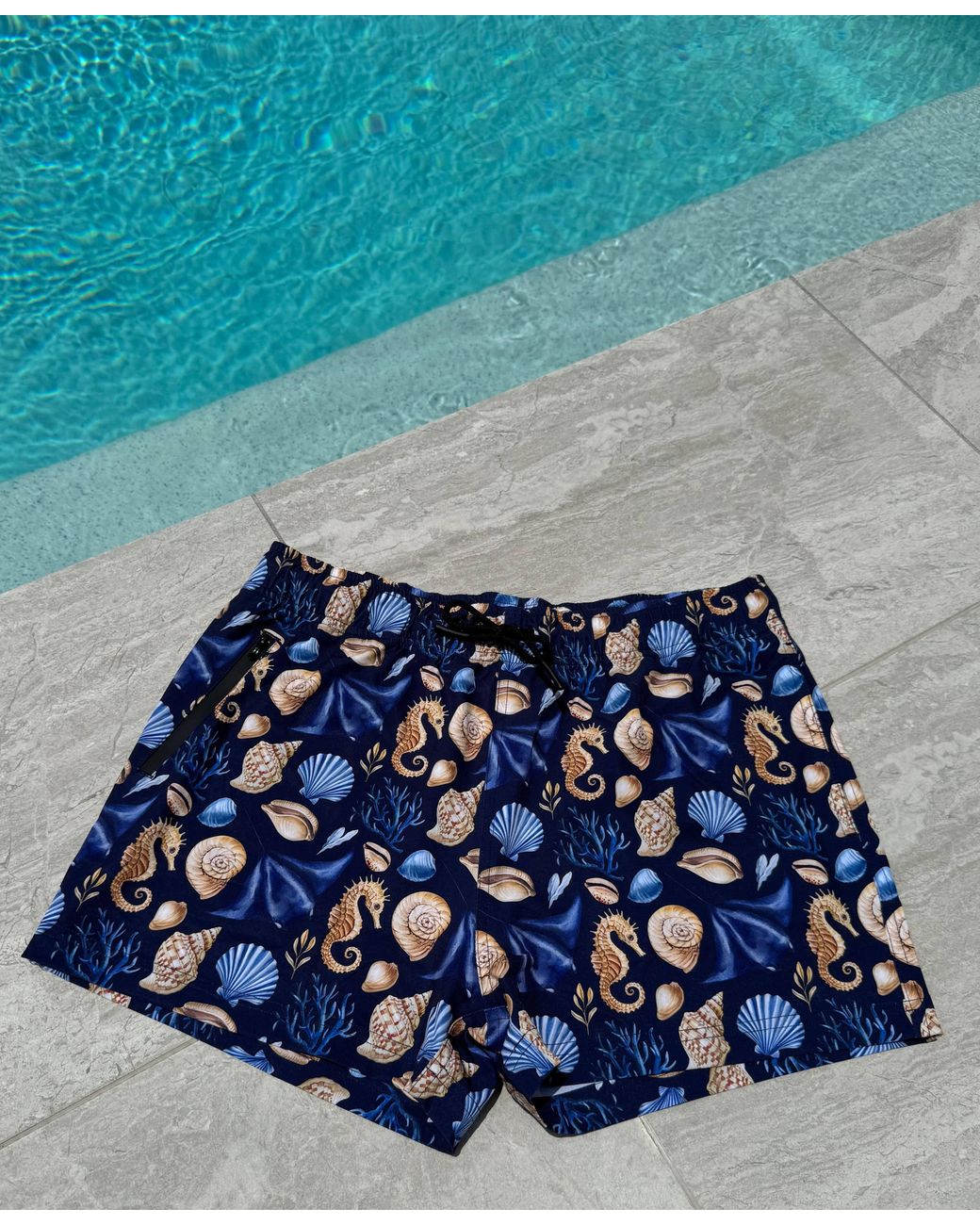 Plivati Blue Čiovo Premium Swim Shorts for men