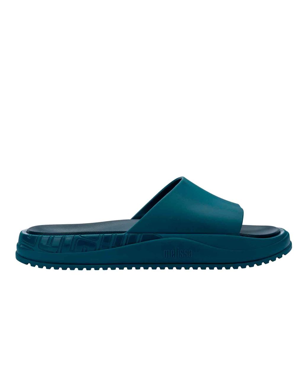Melissa Blue Beach Slide Bold