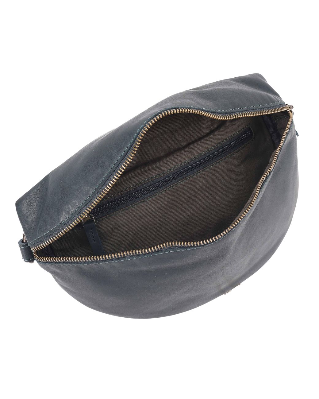 Lloyd Baker Gray Birch Leather Crossbody Bag