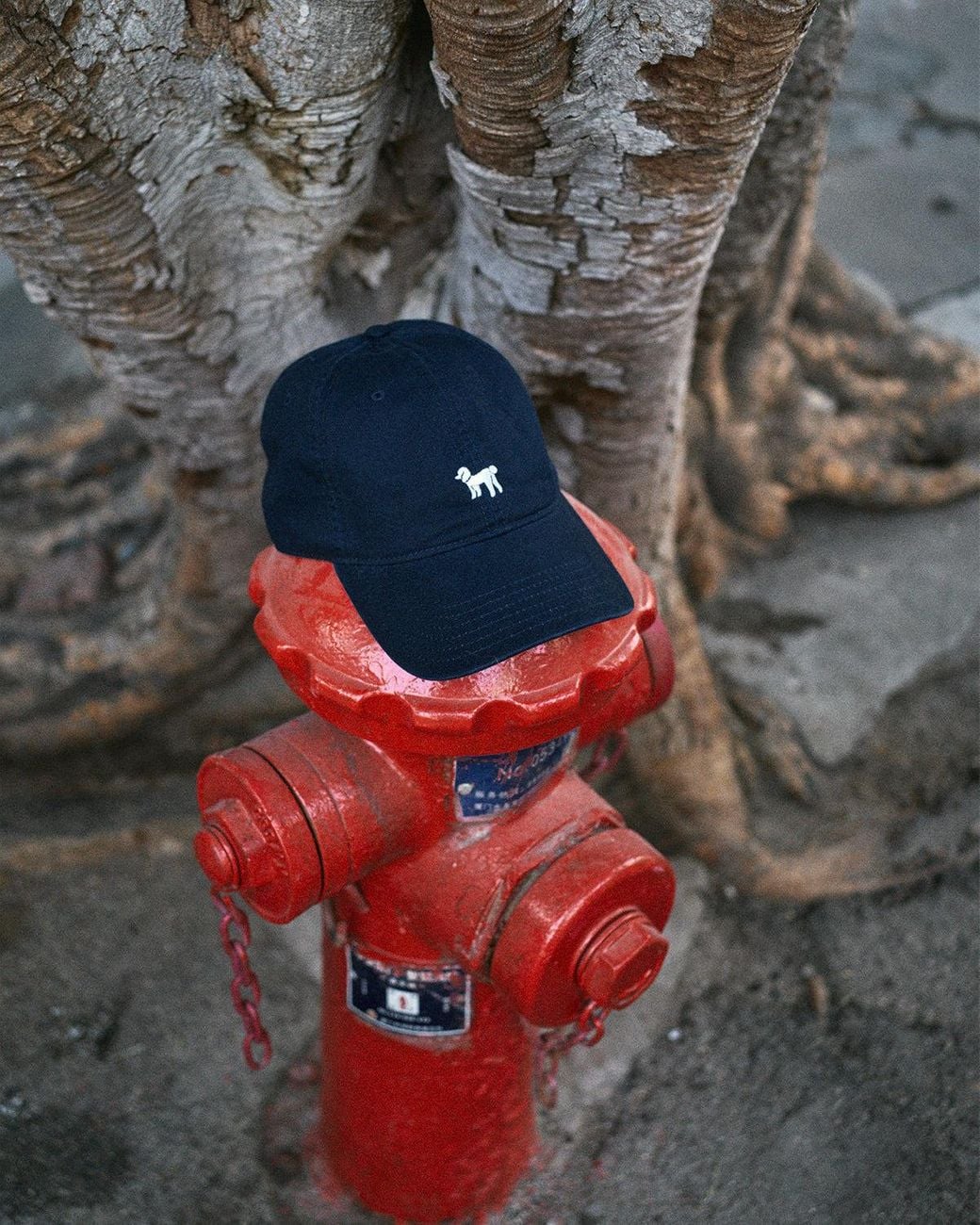 Lost Pattern Blue Pan Pan Baseball Cap