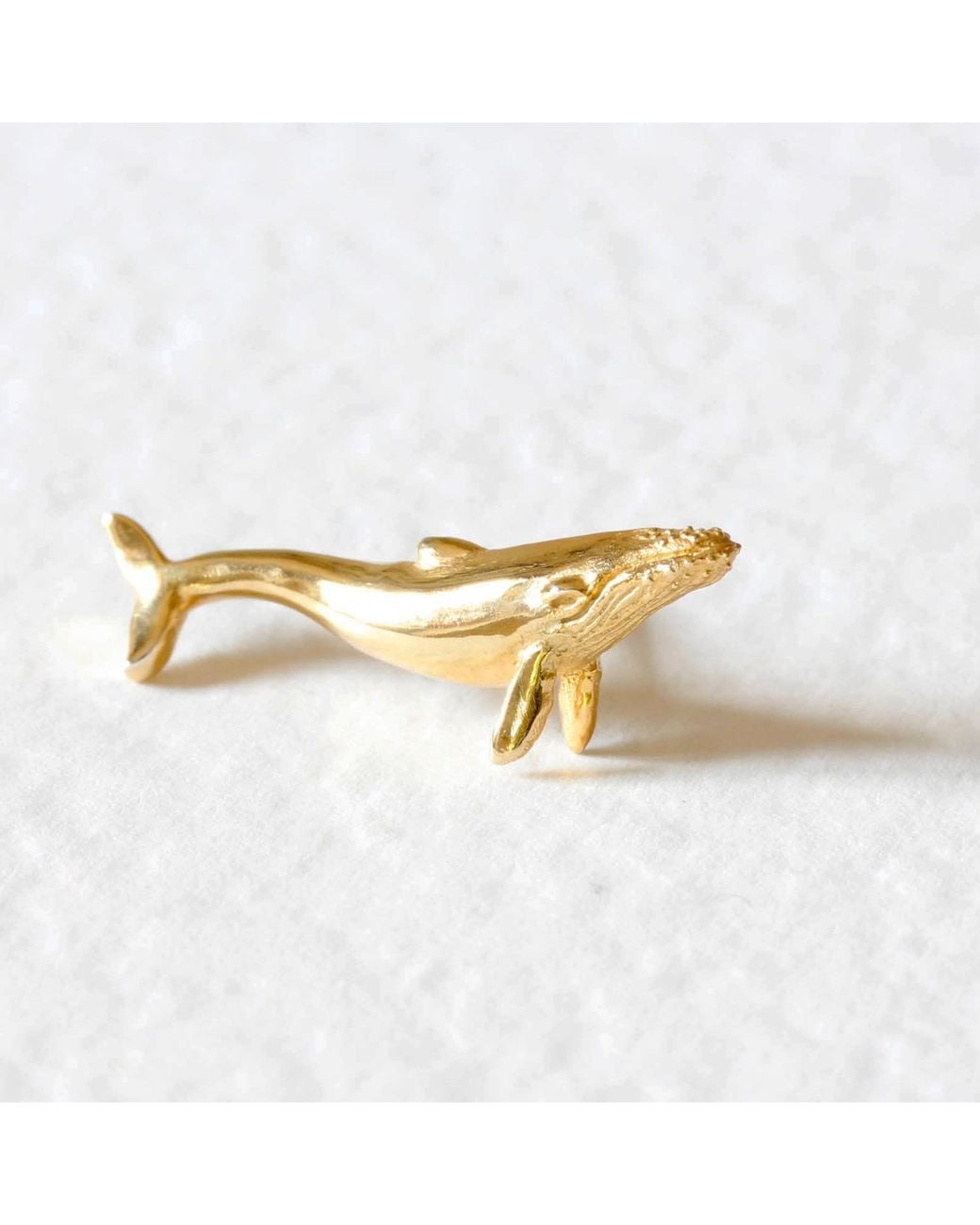Lee Renee Metallic Whale Lapel Pin for men