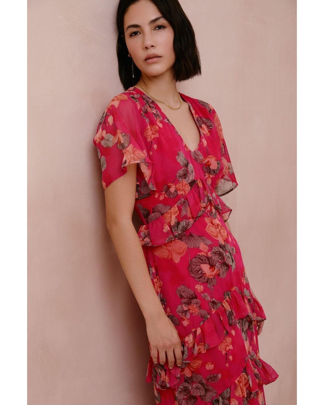 Raishma Red Estella Dress