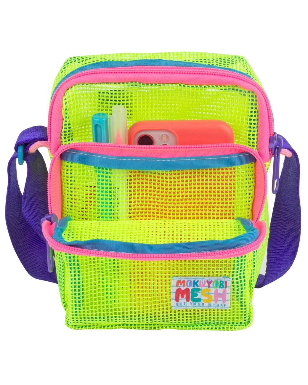 Mokuyobi Green Zest Mesh Sidekick Sling