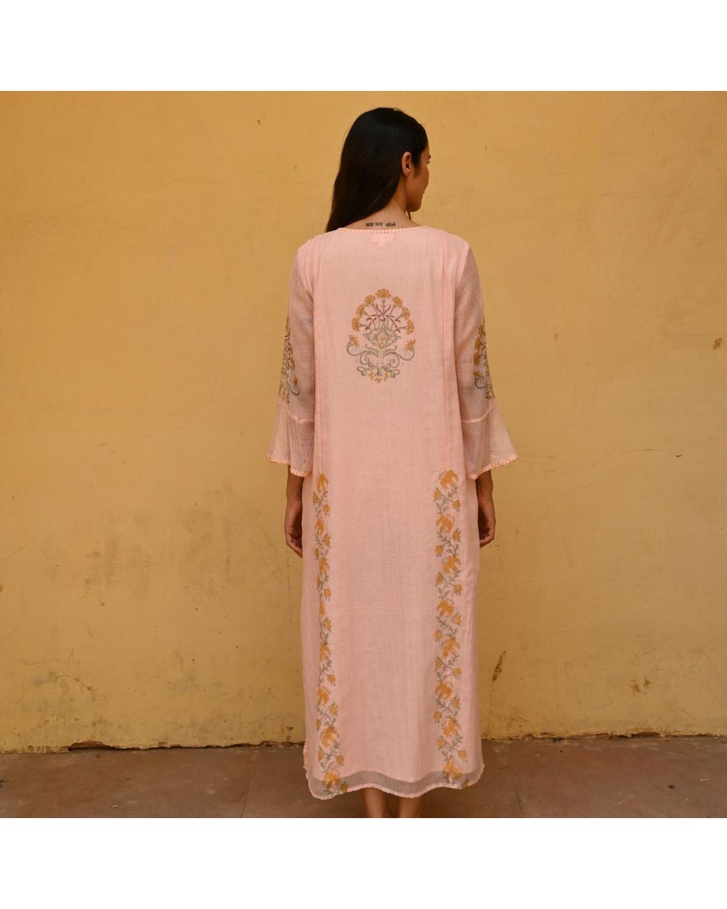 Liminal Pink Siena Kurta Dress