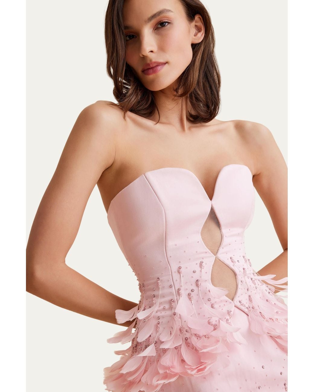 Scarlett Gasque Pink Ava Corset
