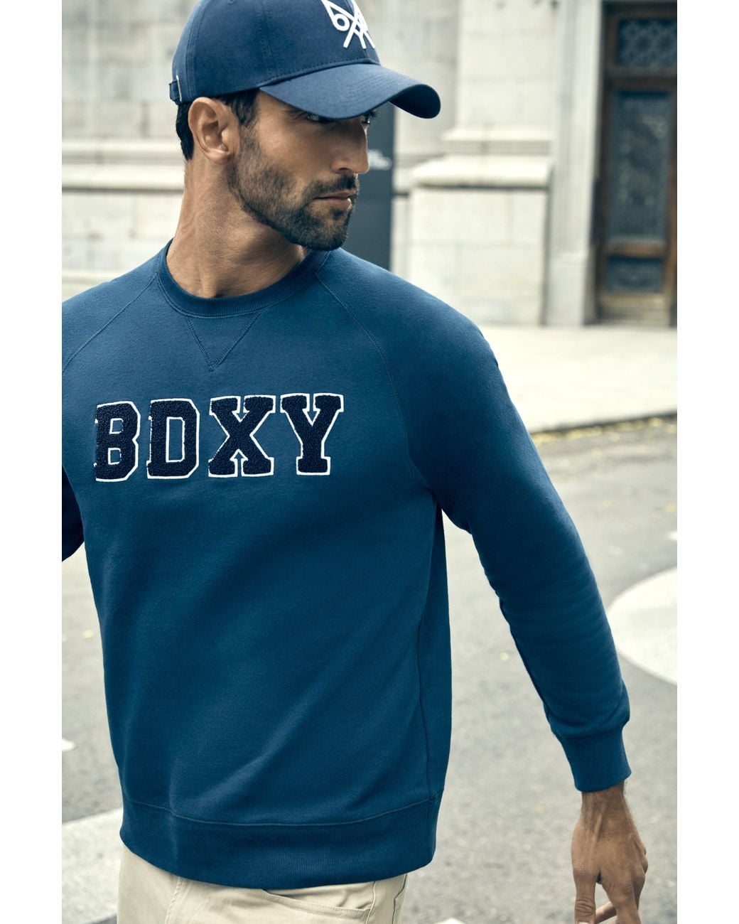 Bdxy Studio Blue The Rigger Bdxy Sweater for men