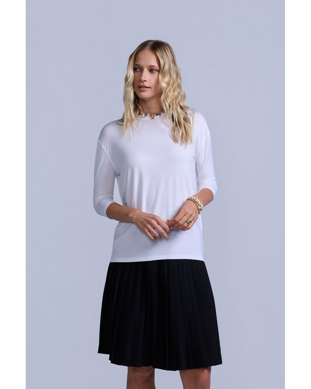 Rave on Trend White Everyday Tee