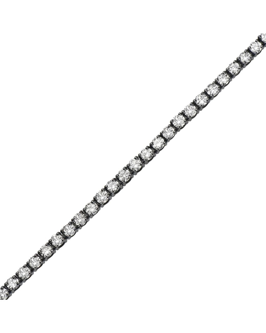 Artisan White 14K Diamond Tennis Bracelet