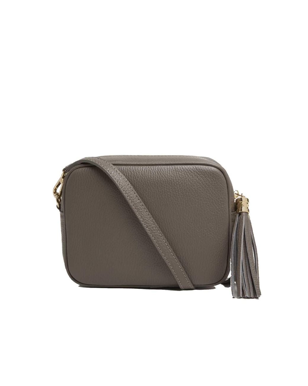 Betsy & Floss Gray Verona Crossbody Tassel Bag