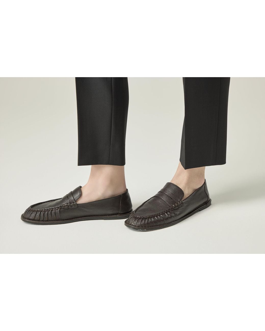 Elune Mode Black Tapered Pants _