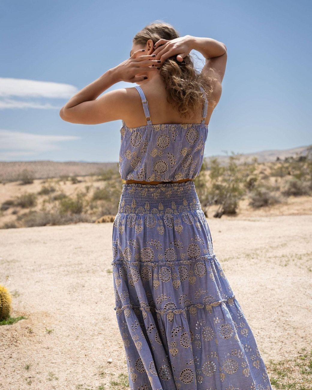 Change of Scenery Blue Dani Top