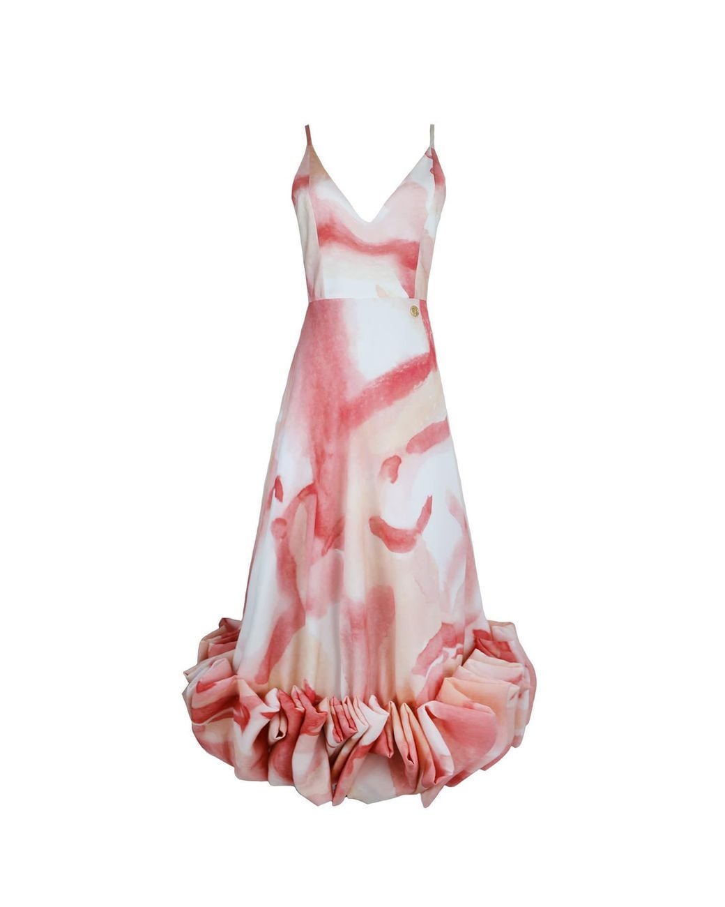 Ak Royalty Resortwear Pink Florence Dress Peach Cloud