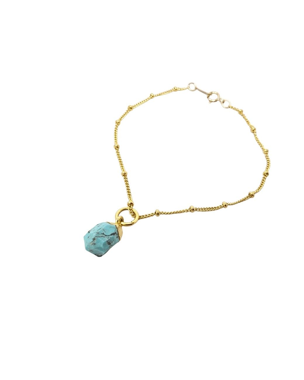 Sophelia Metallic Raw December Birthstone Satellite Bracelet