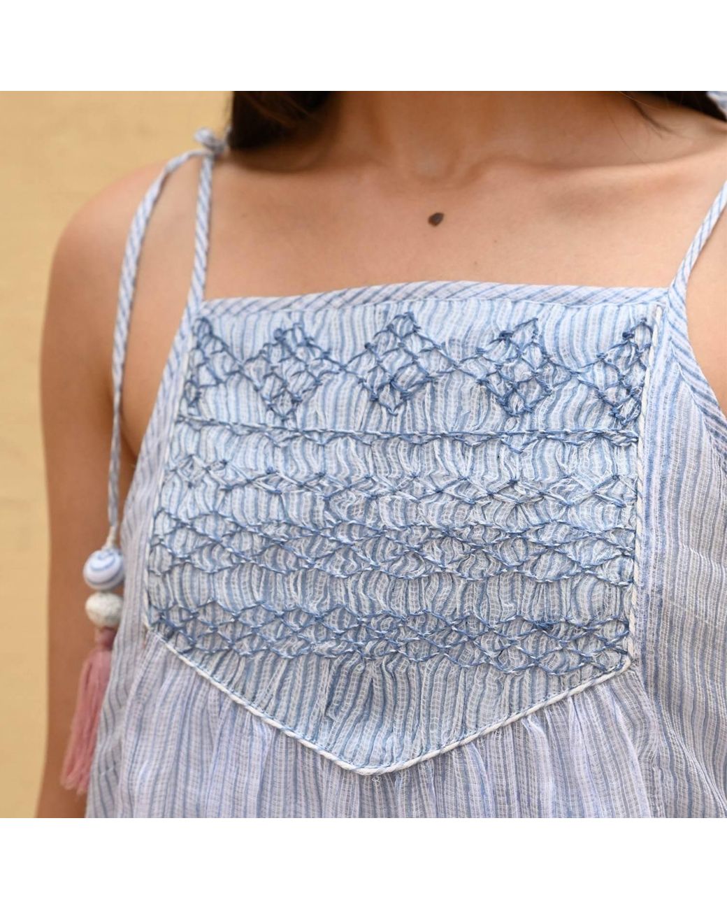 Liminal Blue Sabine Maxi Dress