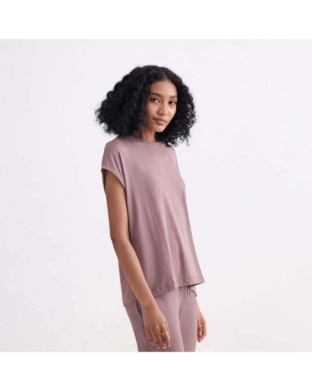 REISTOR Purple Relaxed Tee