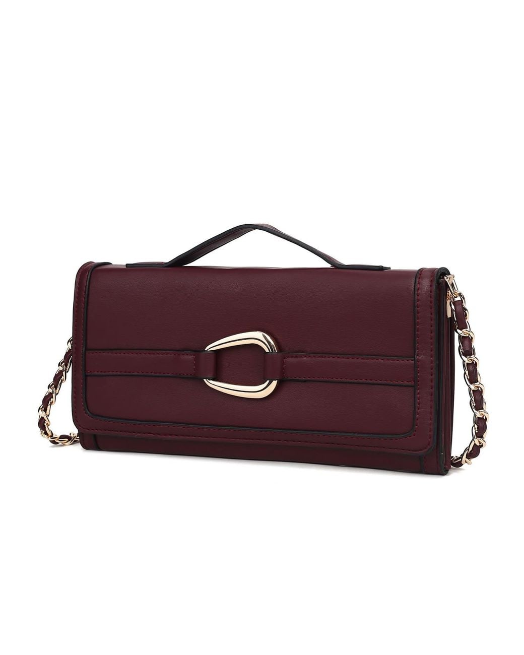 Mkf Collection - J'omor Purple Arlena Crossbody Bag
