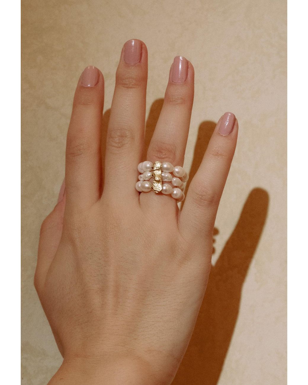 Lavani Jewels White Hikari Pearl Ring