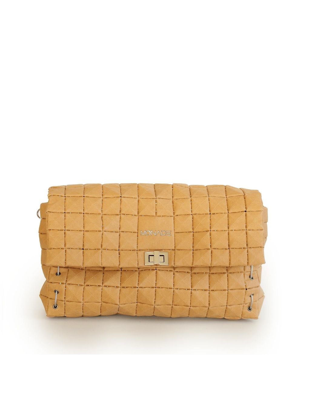 Monade Natural Clutch Bag Matte Dune