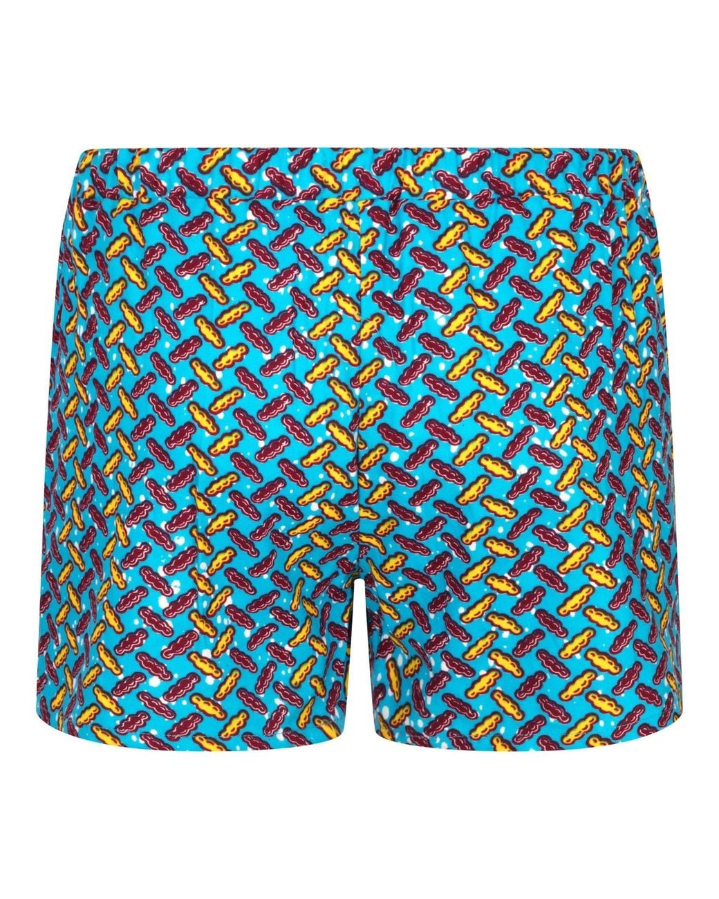 Ohema Ohene Blue Cotton Boxer Shorts Coca for men