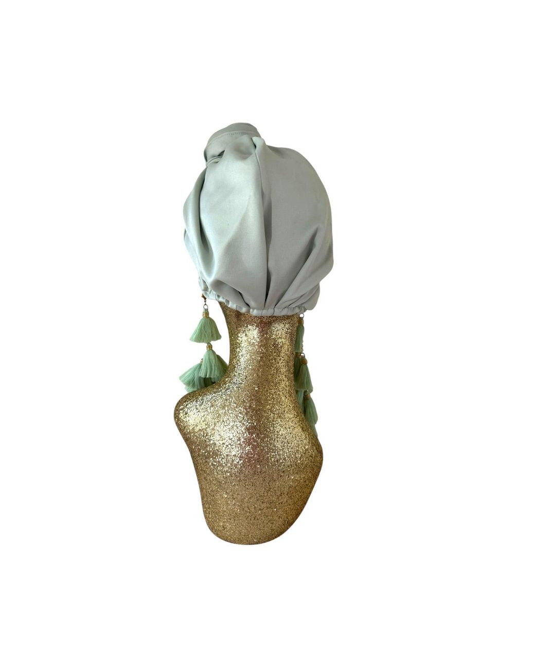 Julia Clancey Green Edith Mint Chacha Turban