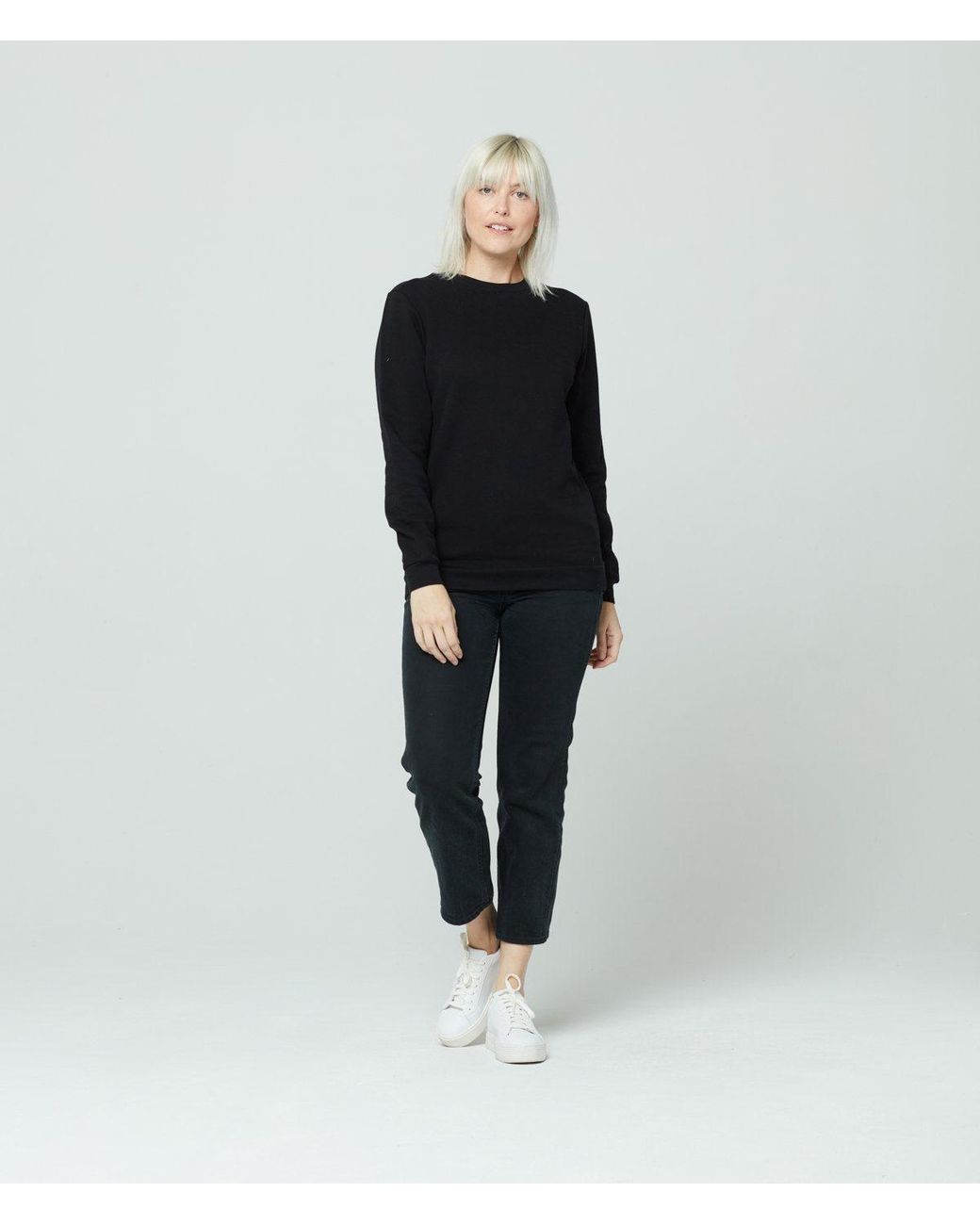 Known Supply Black 100% Organic Cotton Sweatshirt
