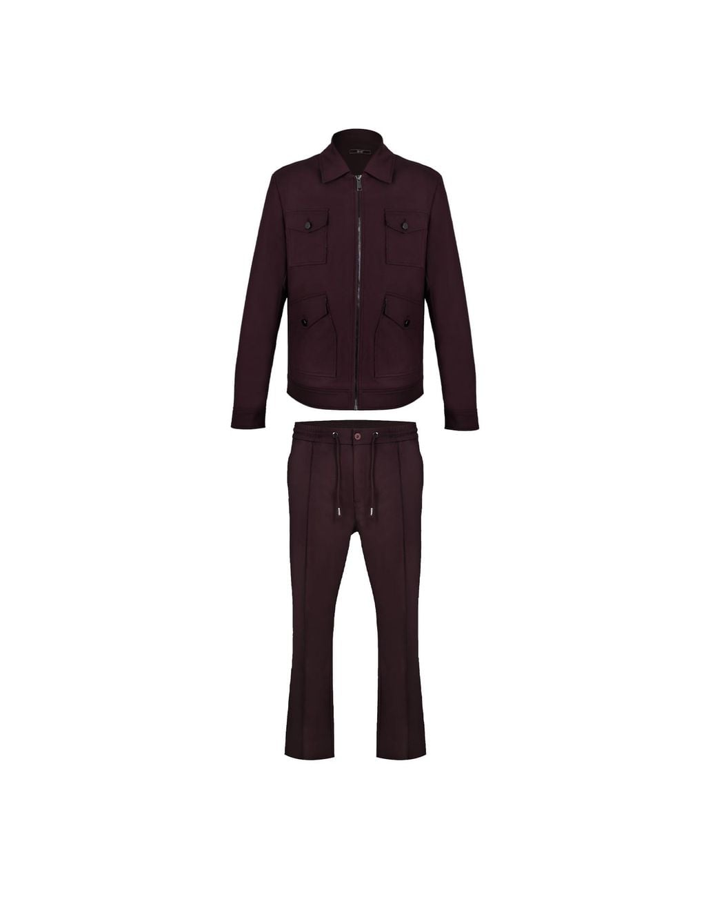 DAVID WEJ Black Ashford Trucker Set for men