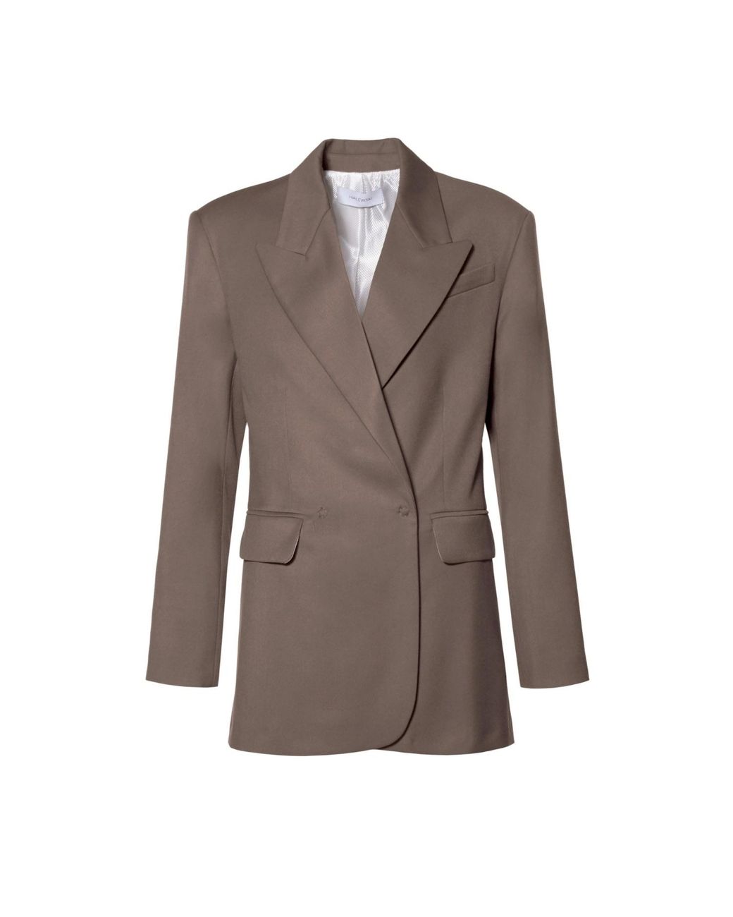 AGGI by HALEWSKI Brown Blair Melange Blazer