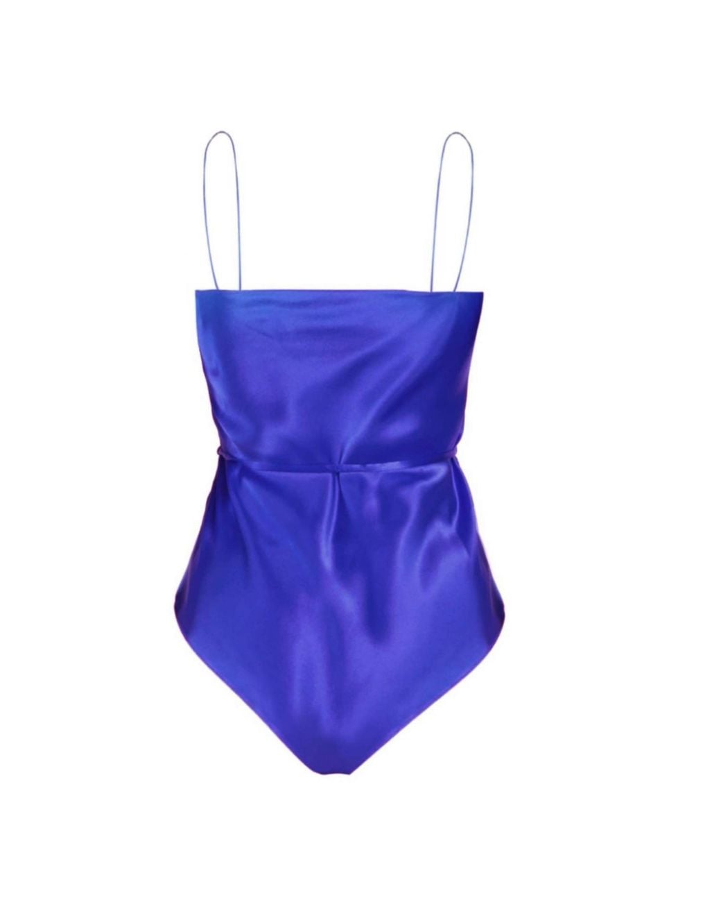 Maguy De Chadirac Blue Classic Silk Teddy