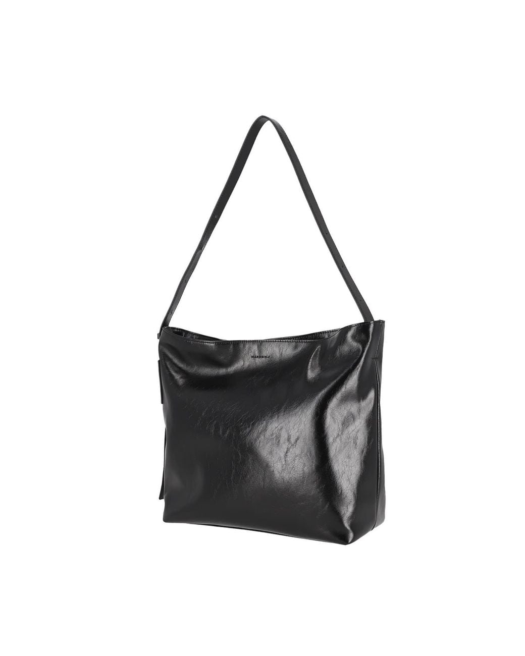 MARHEN.J Black Nia Vegan Leather Shoulder Bag