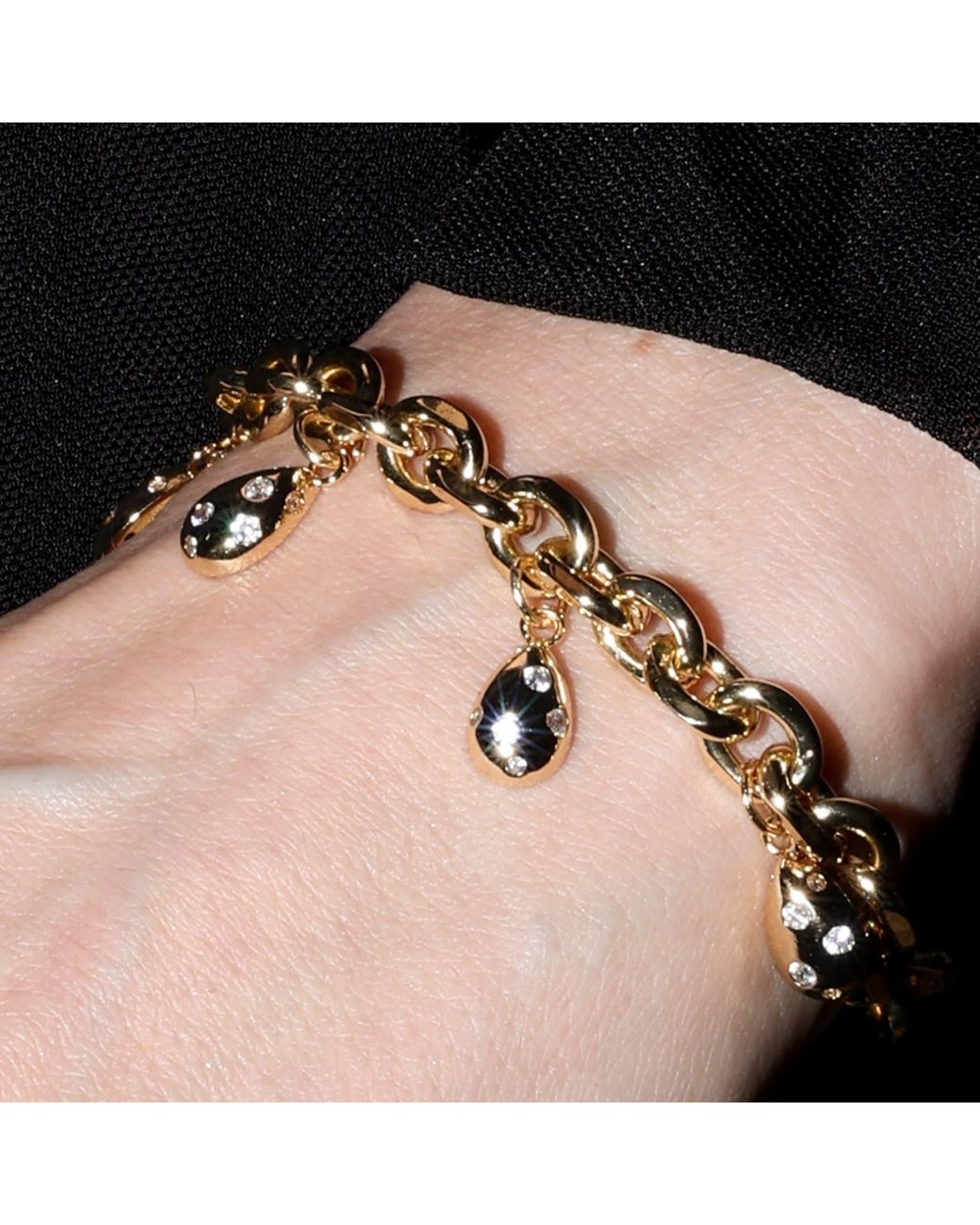 Studio Baloge Metallic Goutte D Or Bracelet