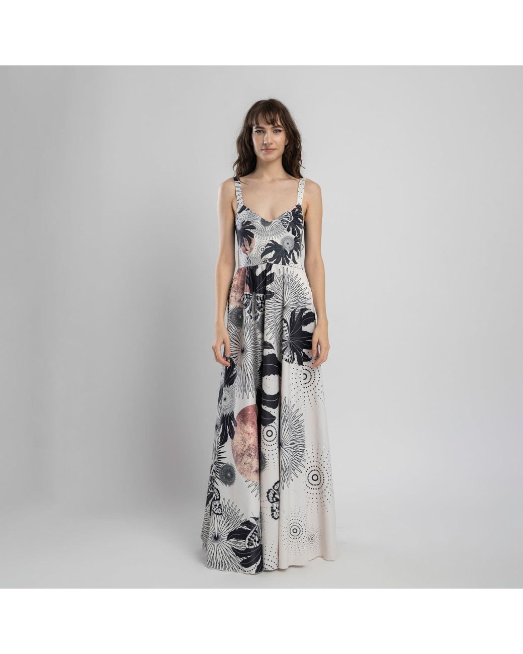 ARTISTA Black Neutrals Epic Maxi Dress