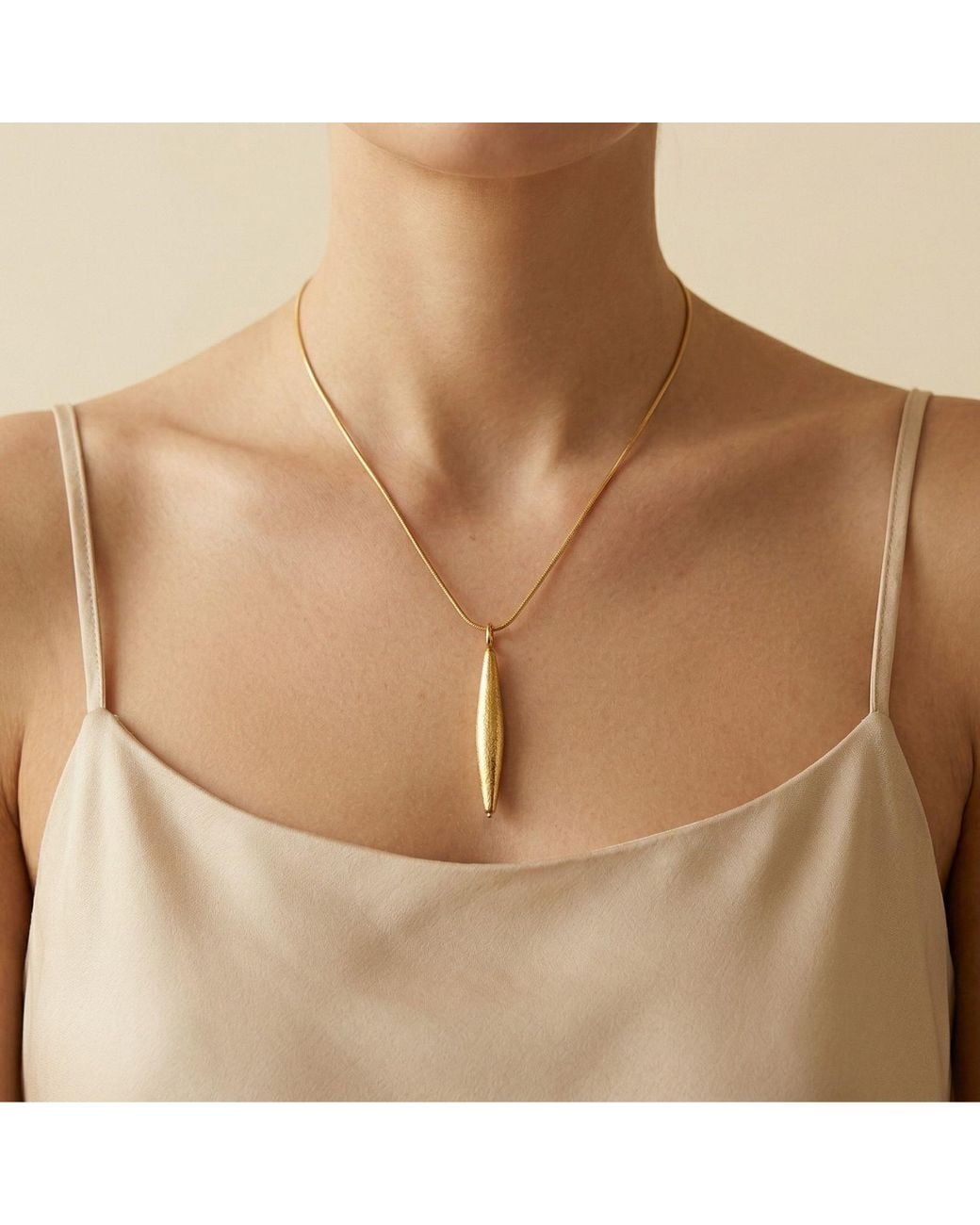 Jaredjamin White Zeppelin Necklace Pendant Charm