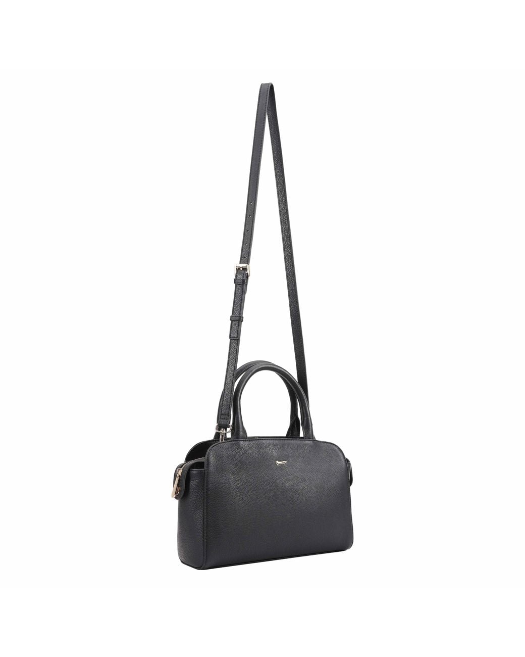 Paul Costelloe Black Giselle Leather Crossbody Bag