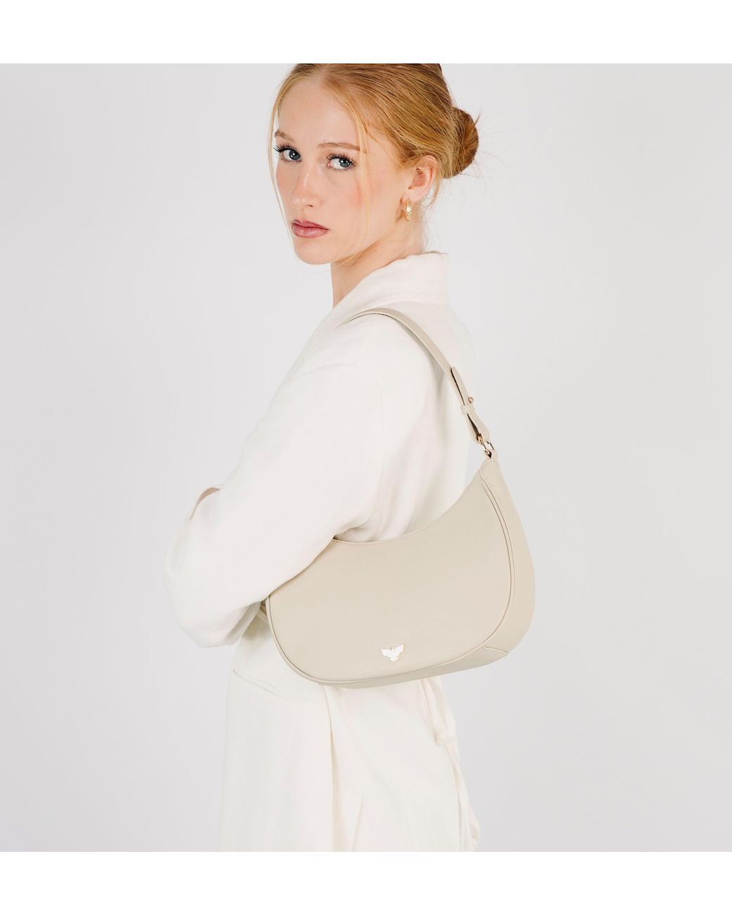 Apatchy London Natural Neutrals The Lucy Stone Leather Bag