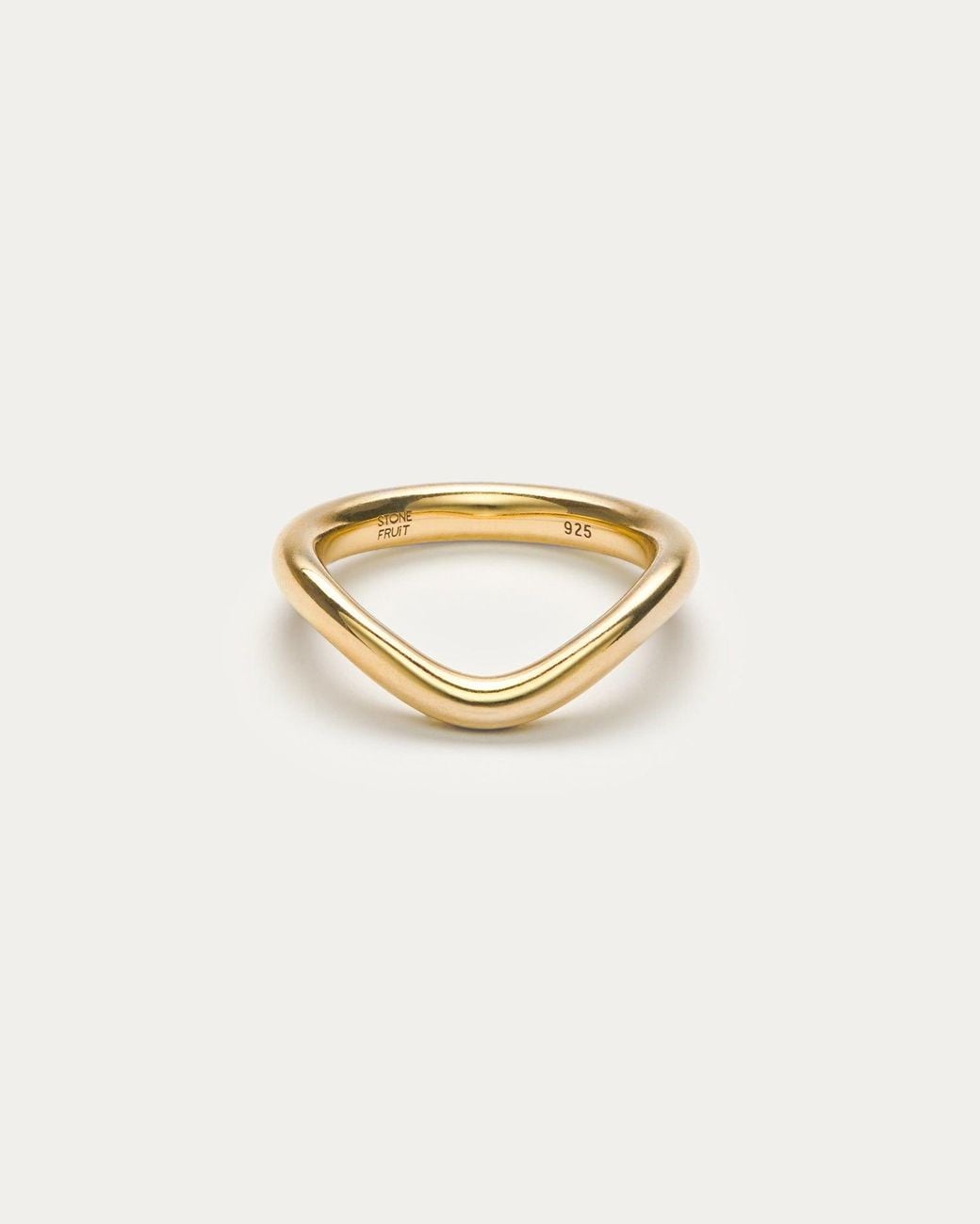 Stone Fruit White Harvest Stacking Ring