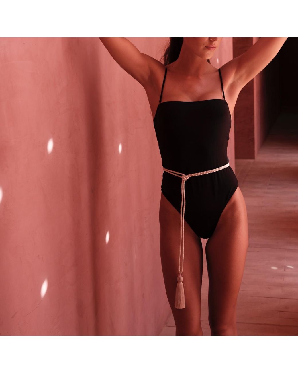 Luisadelmar Swimwear Black Janni One-Piece