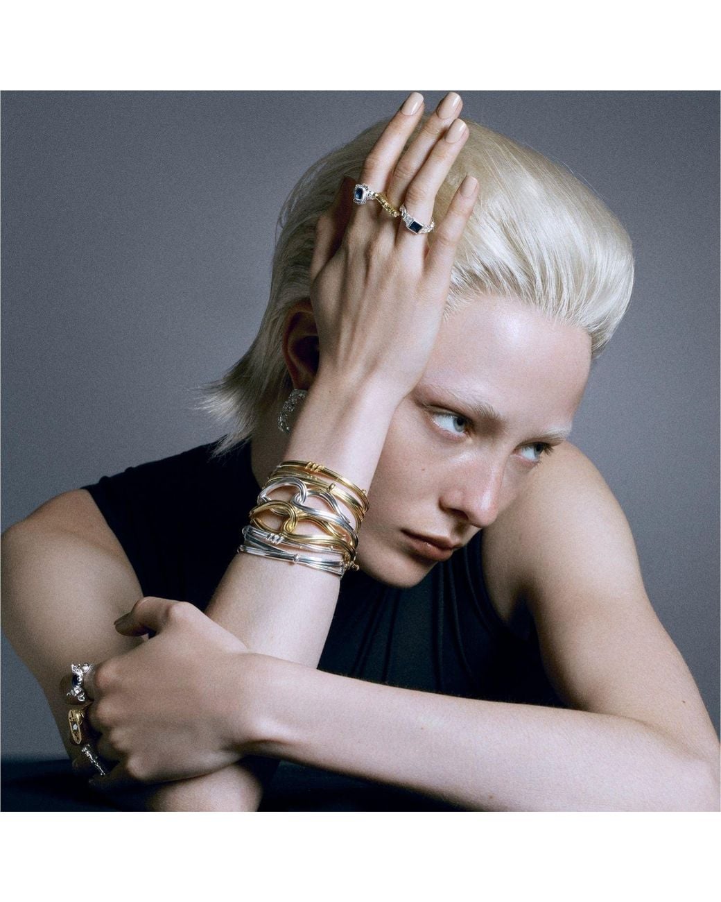 Stefan Tiron Metallic Ephyra Bracelet
