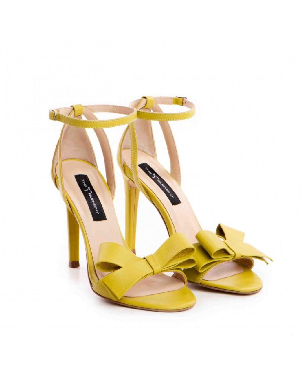 The 5Th Element Yellow Elise Lime Sandals