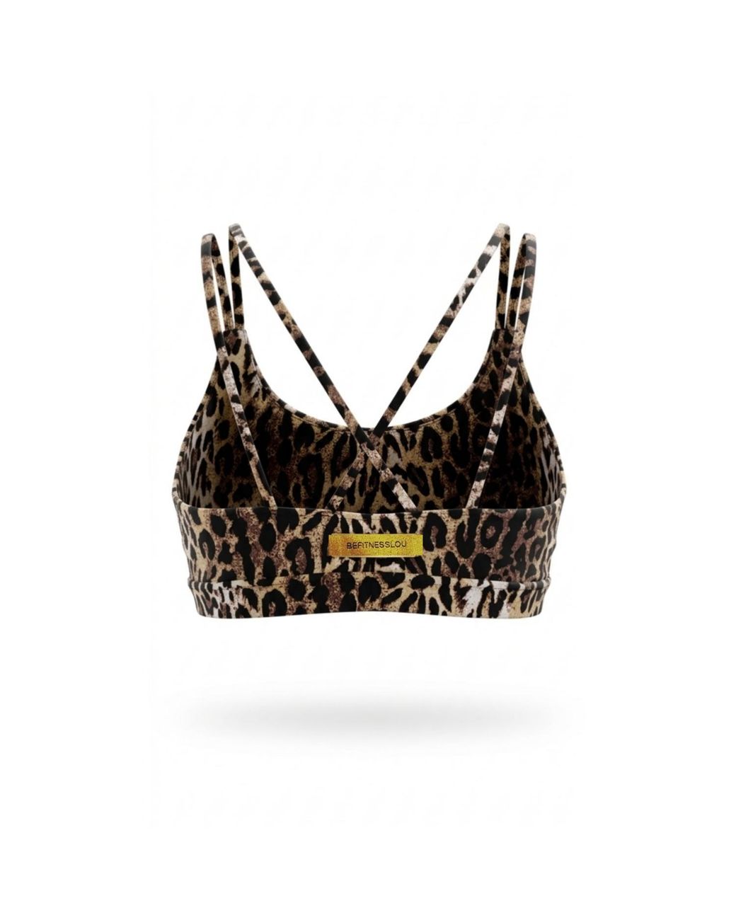 Befitnesslou Black Bra Leopard Queen